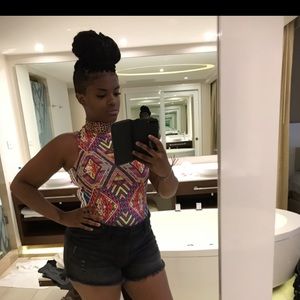 Adidas high neck bodysuit